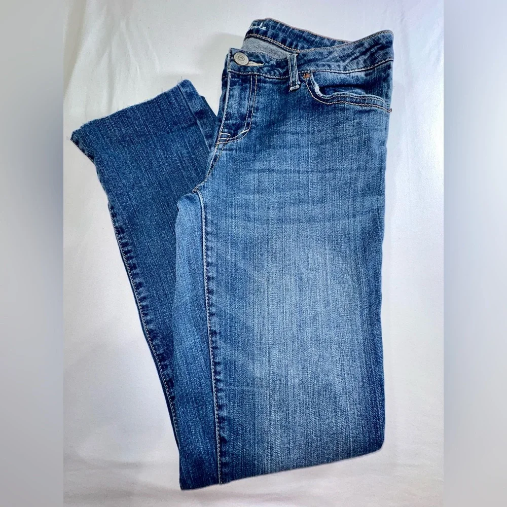AEROPOSTALE Bayla Skinny Jeans Women's Size 6 Denim Mid-Rise 27" inseam - Picture 1 of 10